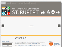Tablet Screenshot of gym-st-rupert.at
